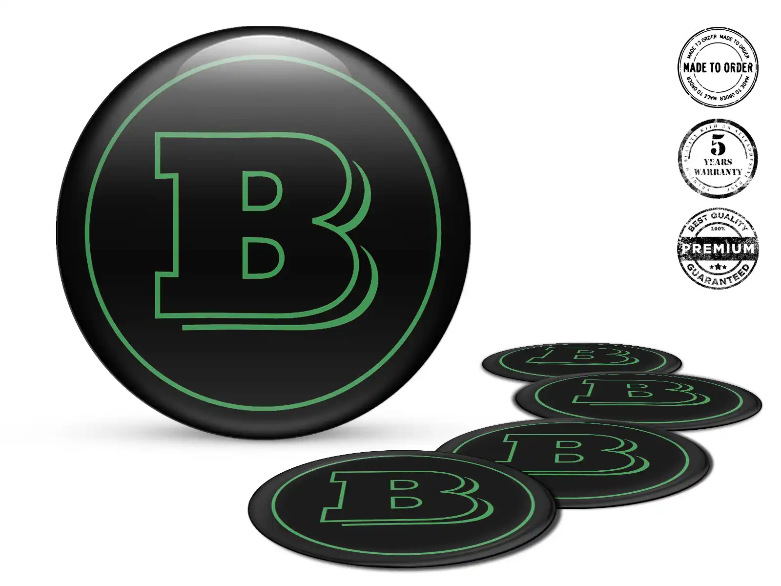 Brabus Édition Stickers Silicone Nexus Véhicule Exclusif
